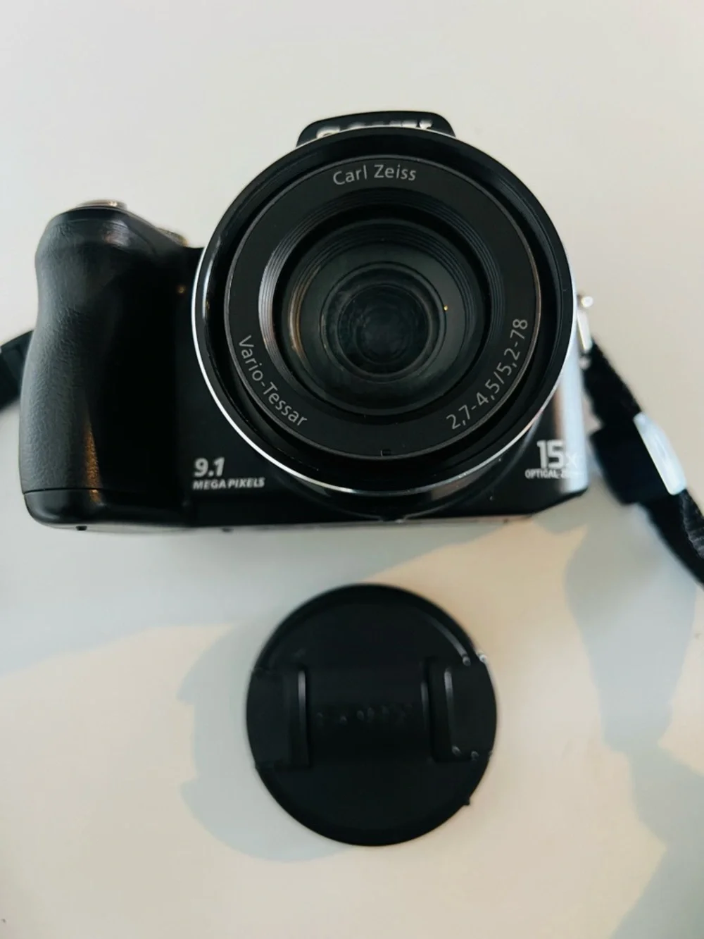 Sony CyberShot DSC-H50 9.1MPDigital Camera 15X Optical Zoom Lens Conditions Work
